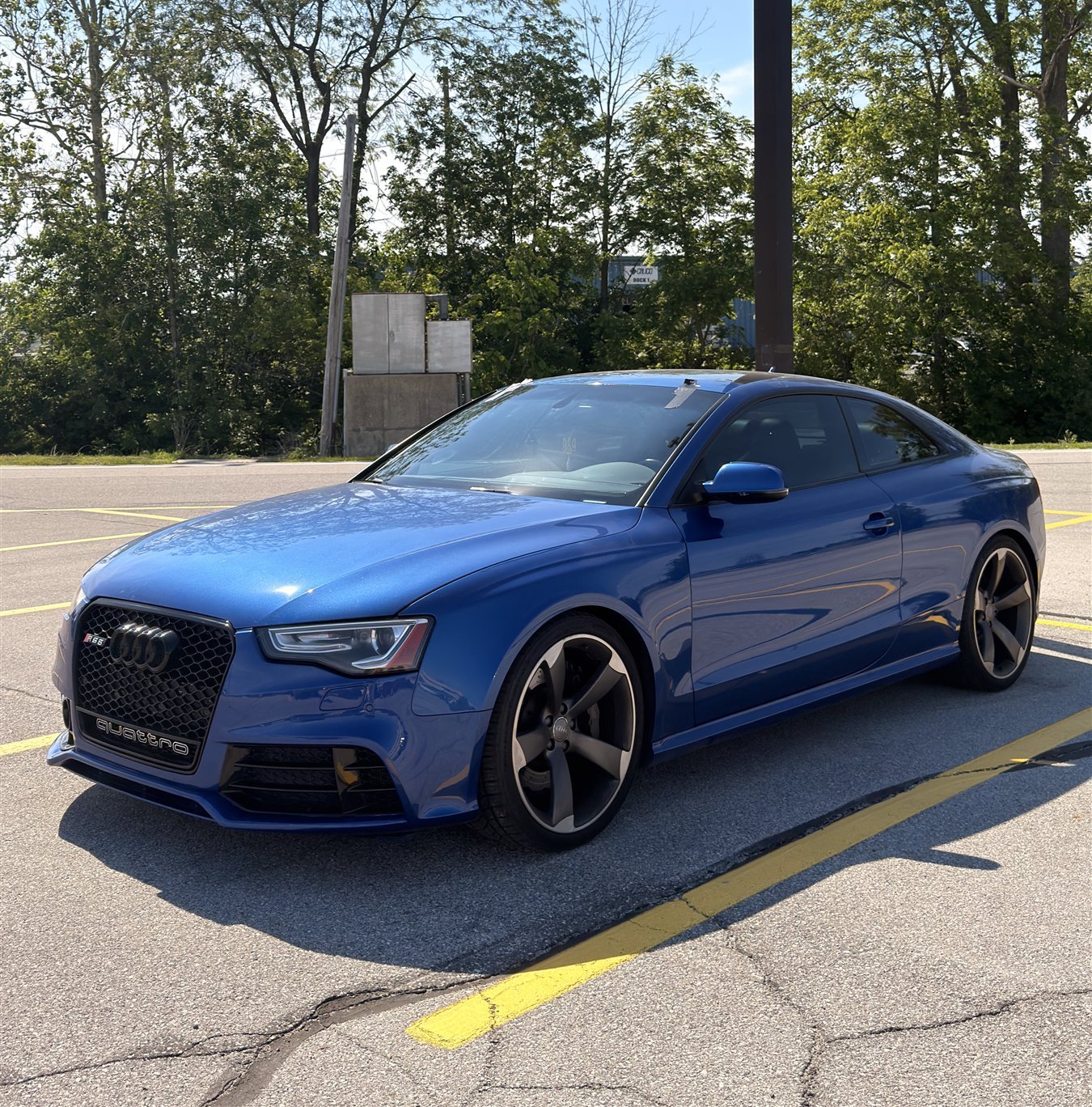 Audi, corrected and ceramic coated